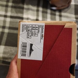 Vans Authentic Platform Shoes Box